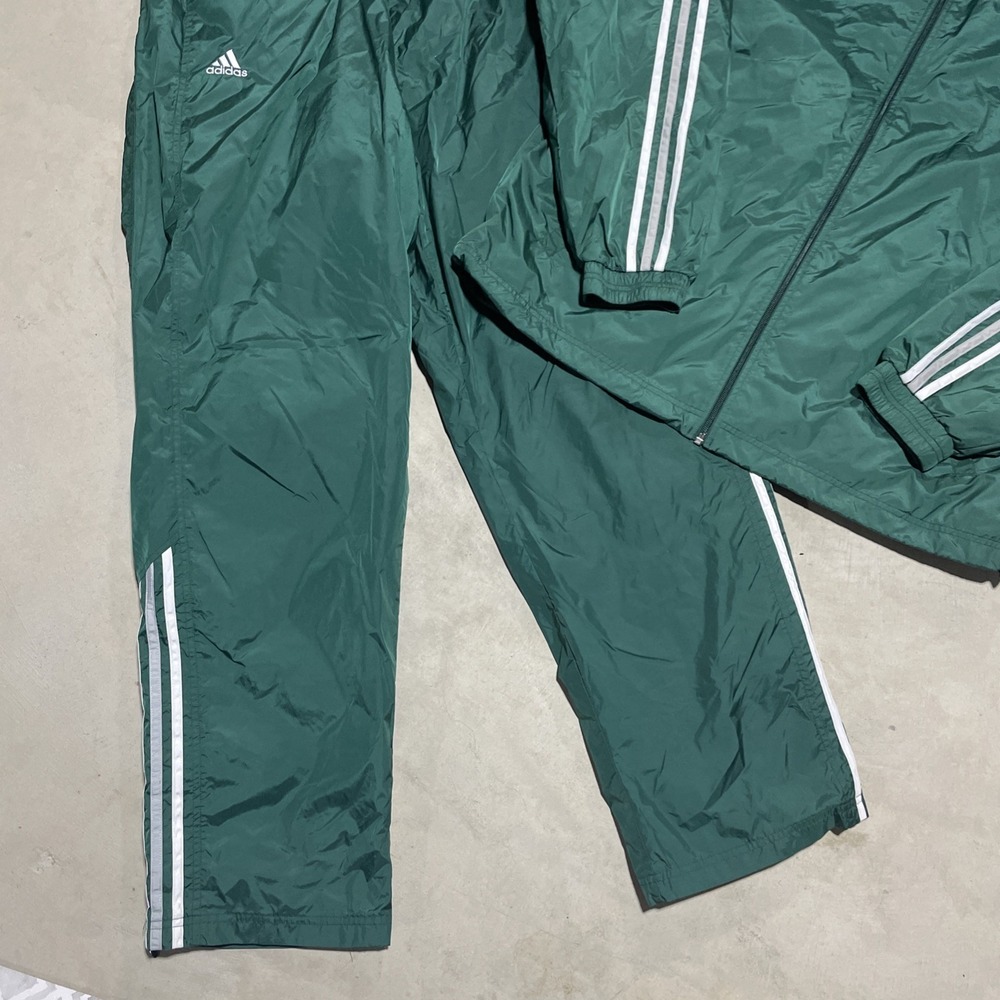 Vintage Y2K ADIDAS TEAM Copa Soccer Men's SZ XL Nylon Track Jacket Pants SET - Picture 4 of 16